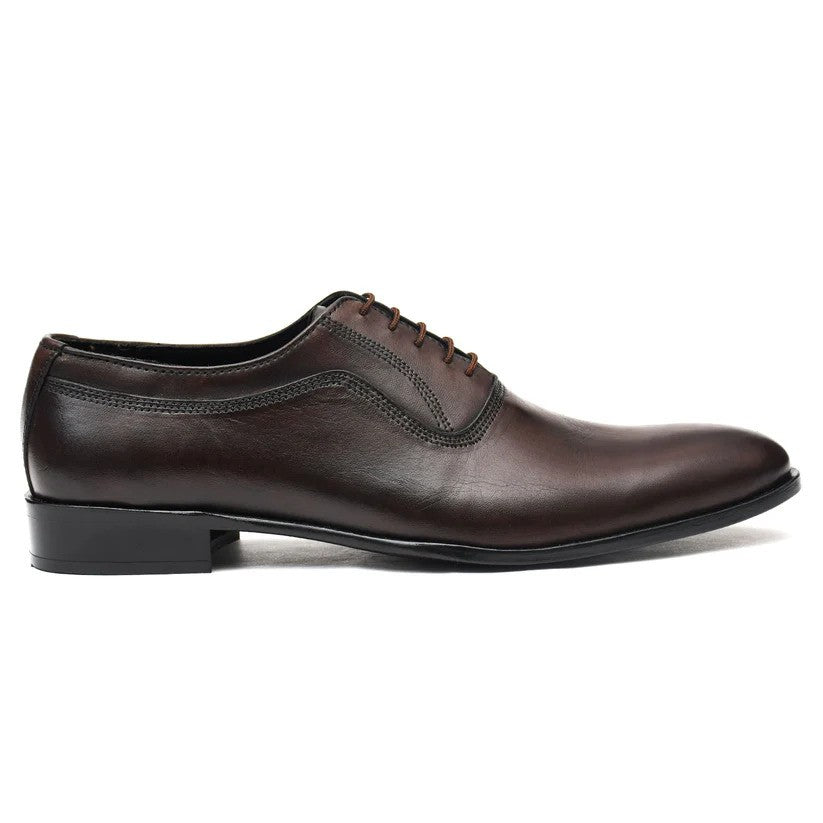 Wholecut Oxford - Dark Brown | Handmade Leather Shoes