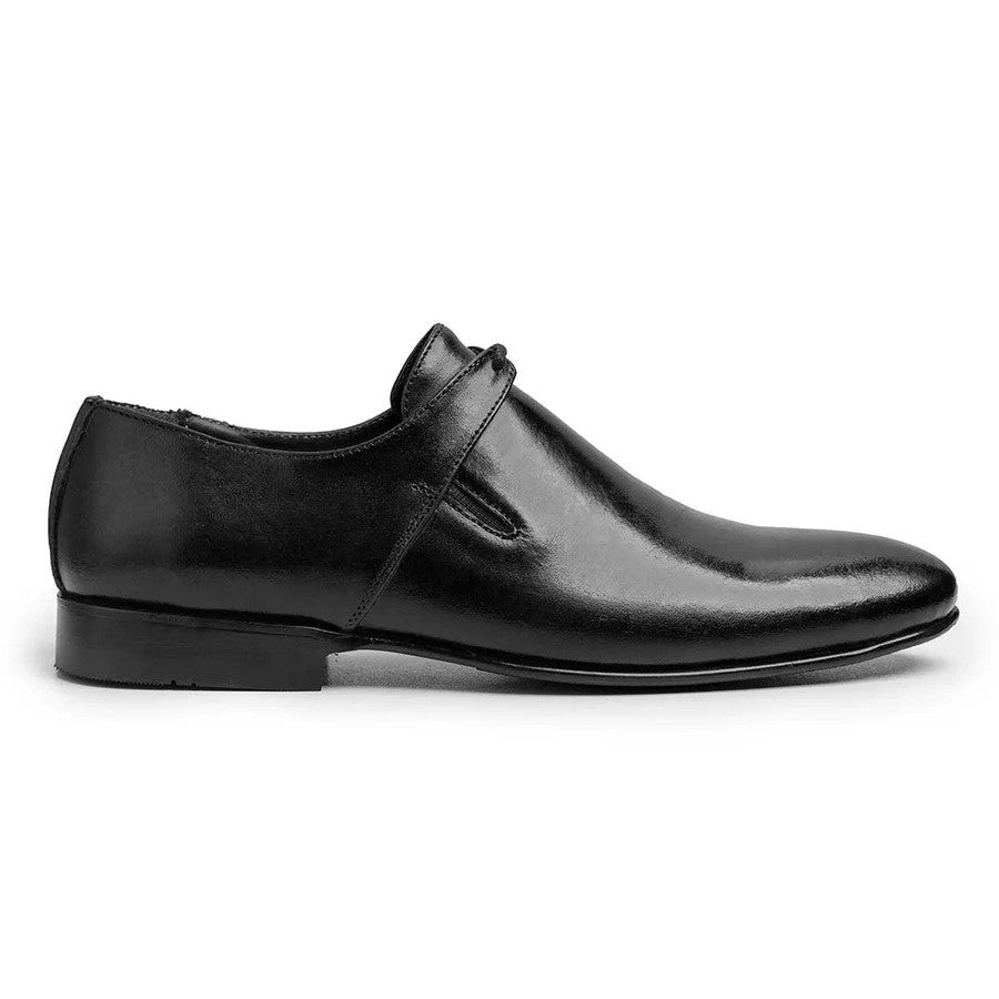 Italian Lucca Shoes - Classic Black | Premium Handmade Leather Shoes